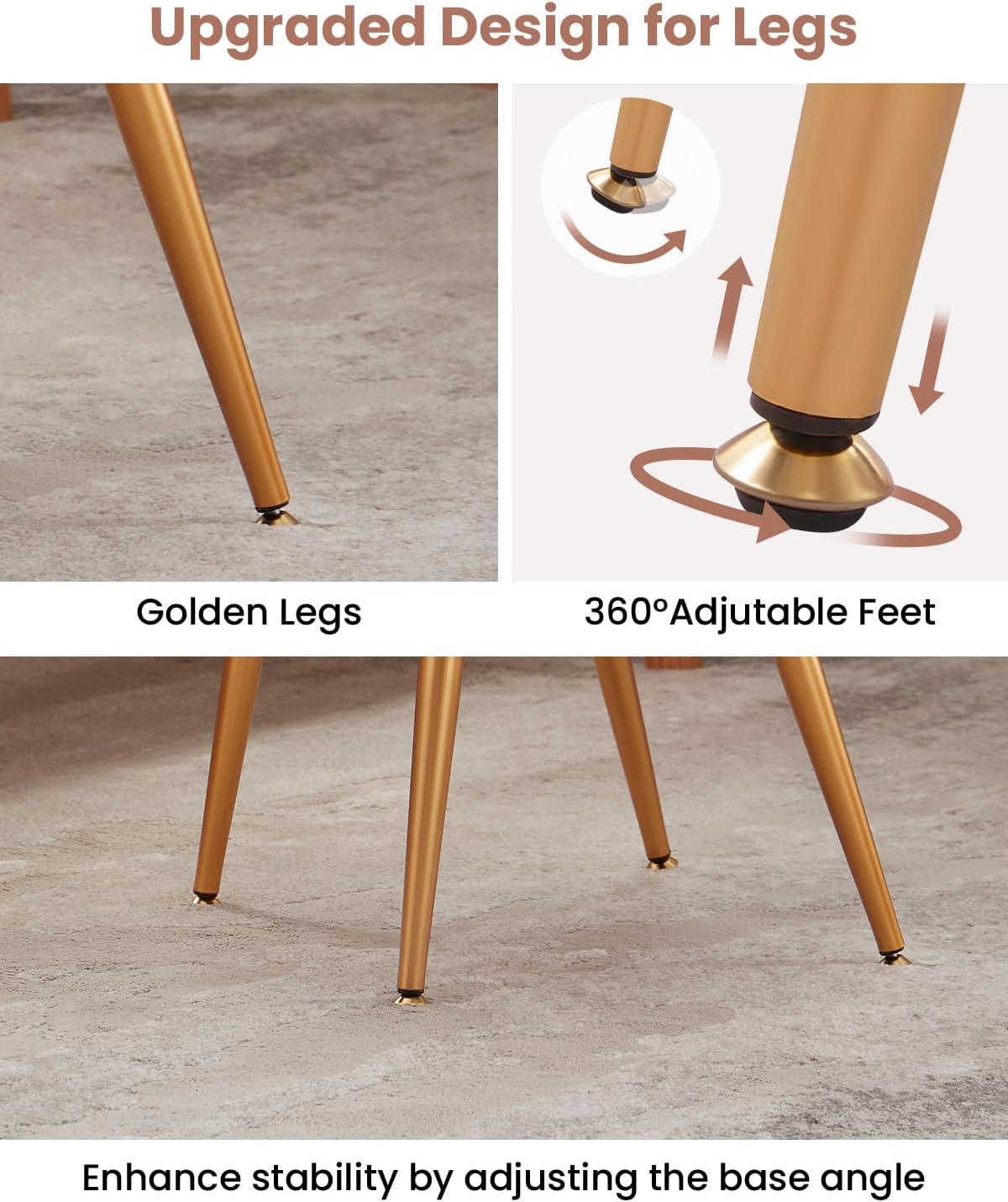 Vanity Chair, Storage Ottoman with Folding Back & Gold-Toned Metal Legs, Ottoman Seat with Teddy Velvet for Dressing Room Living Room Bedroom, 16" x 12.5" Inch